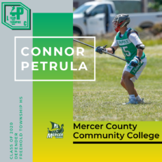 Connor Petrula Class of 2020 Mercer County Community College