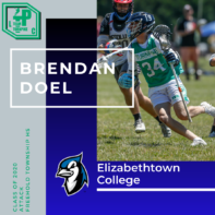 Brendan Doel Class of 2020 Elizabethtown College
