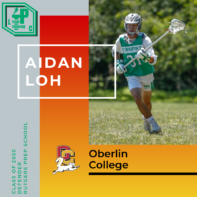 Aidan Loh Class of 2020 Oberlin College