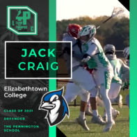 Jack Craig Class of 2021 Elizabethtown College