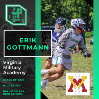 Erik Gottmann Class of 2021 Virginia Military Academy