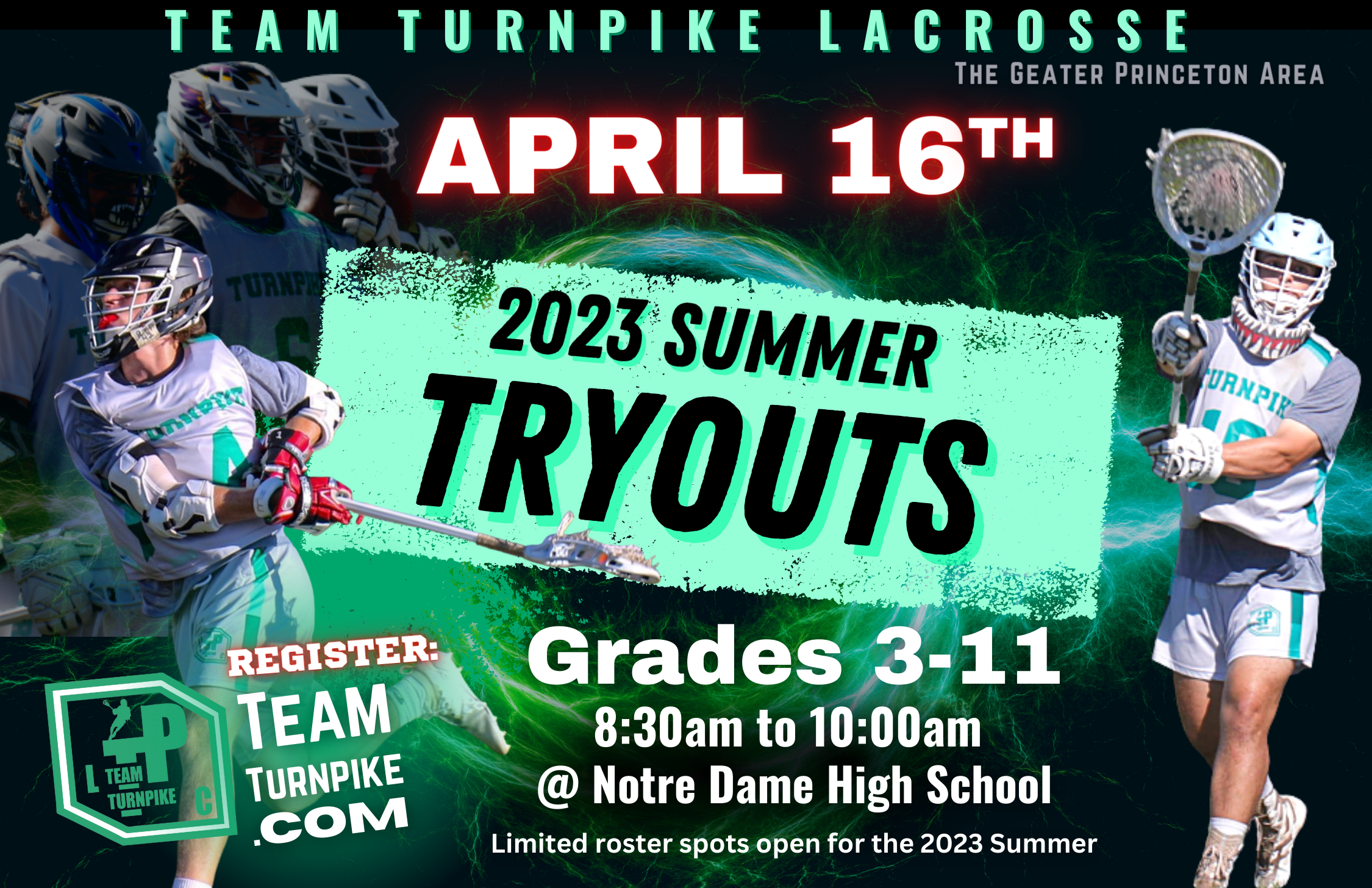 2023 Summer Supplemental Tryouts